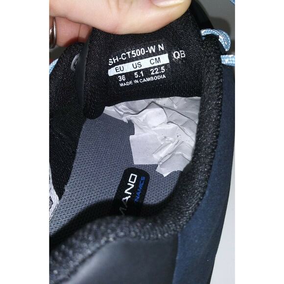 Shimano Womens SPD Cycling / Spinning Shoes - Sz 5.1- (CT-500) - Picture 9 of 9